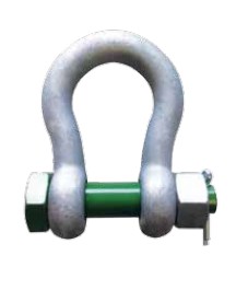 2T GREEN PIN SAFETY BOW SHACKLE